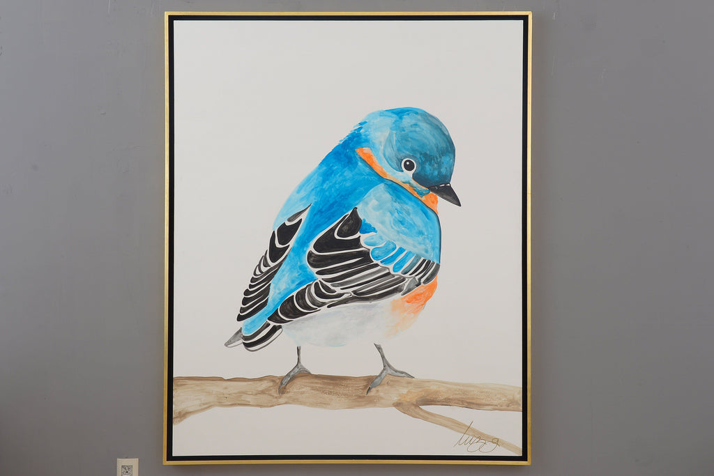 Cuadro Decorativo 1 pieza - Blue Bird