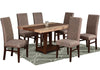 Comedor  6 Sillas Laurie - Tabaco