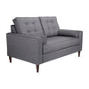 Love Seat Modelo Morgan - Gris