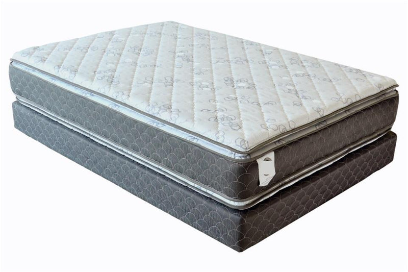 Colchon Lucia Queen Size - Gris y Blanco