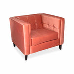 Sillon Individual Drake - Rosa