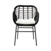 Silla para exterior Kisoi - Negro