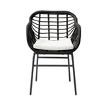Silla para exterior Kisoi - Negro