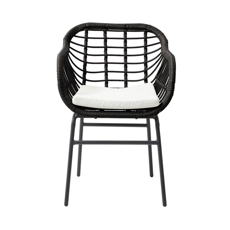 Silla para exterior Kisoi - Negro
