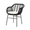 Silla para exterior Kisoi - Negro