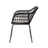 Silla para exterior Kisoi - Negro