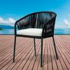 Silla para exterior Mison - Negro