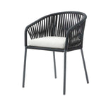 Silla para exterior Mison - Negro