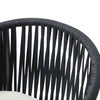 Silla para exterior Mison - Negro
