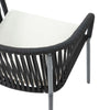 Silla para exterior Mison - Negro