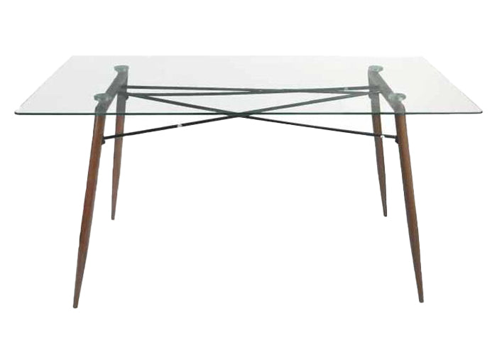 Mesa De Comedor Actitud Nogal - Nogal