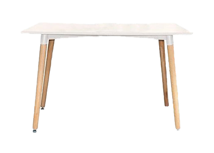 Mesa De Comedor Clap - Blanco/Pino