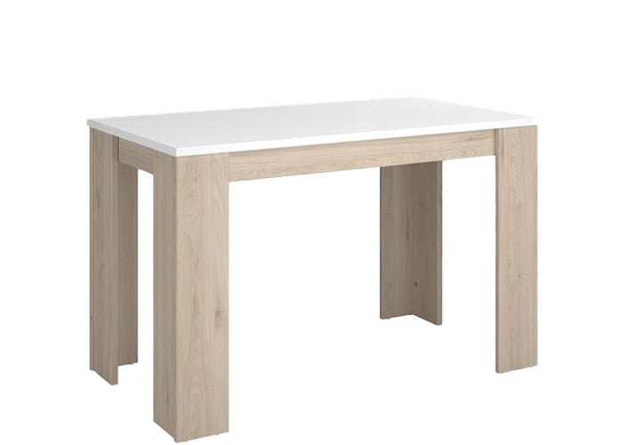 Mesa Gleich Roble Y Blanco