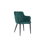 Sillón Fendi Velvet - Verde / Negro