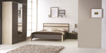 Cama Matrimonial Servien Roble Cepillado Y Lava