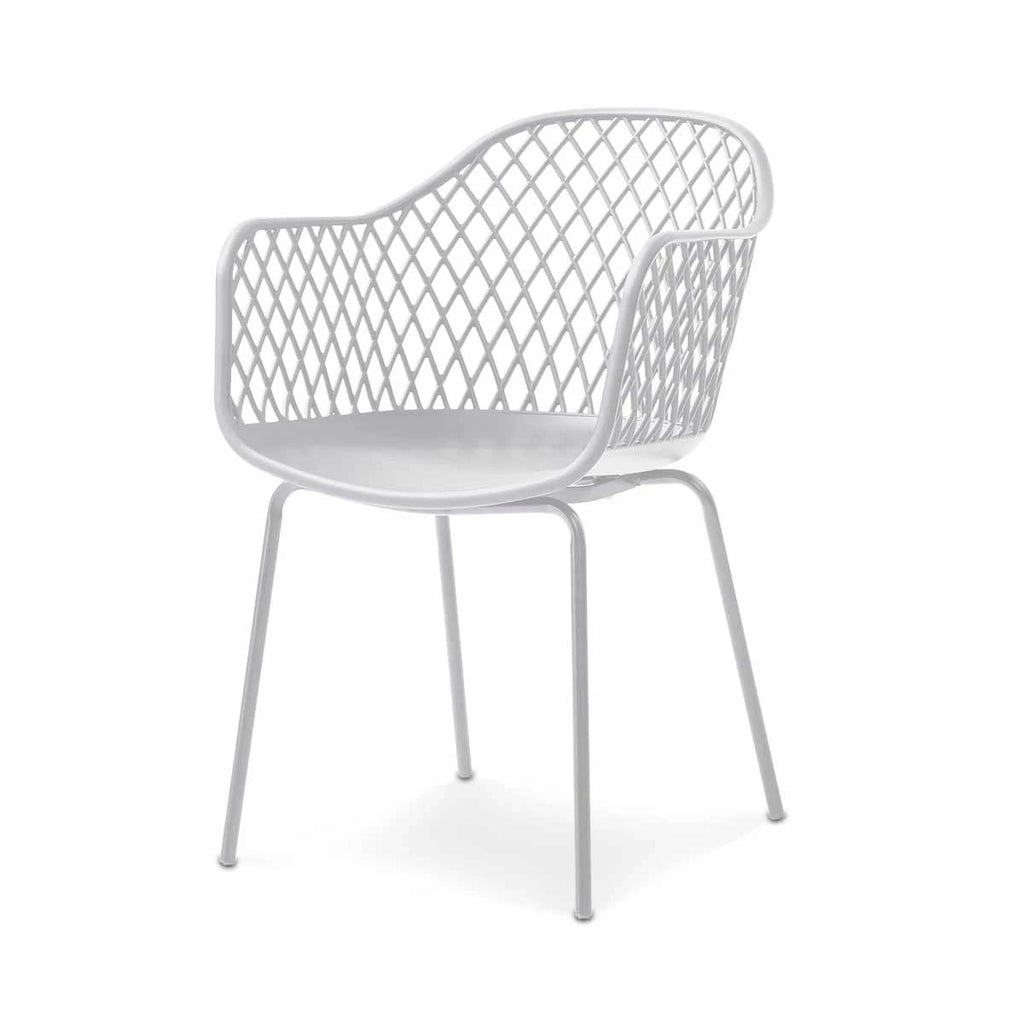 Silla para exterior Ramaki - Blanco