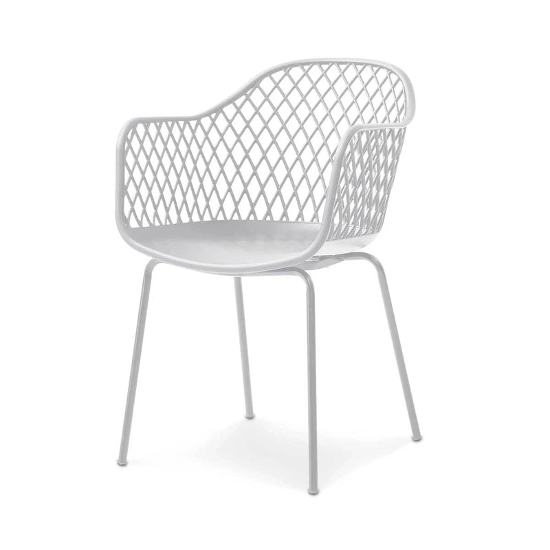 Silla para exterior Ramaki - Blanco