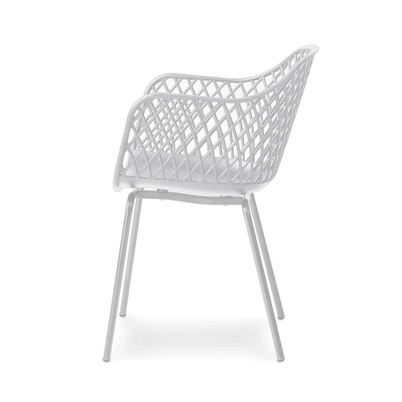 Silla para exterior Ramaki - Blanco