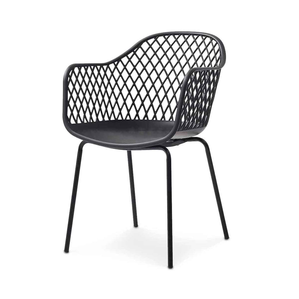 Silla para exterior Ramaki - Negro