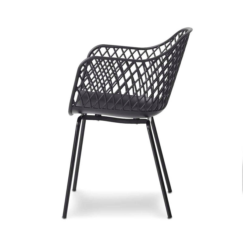Silla para exterior Ramaki - Negro