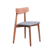 Silla  Modelo Newman - Nuez/Gris