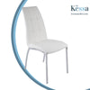 Silla Piel Deco - Blanca