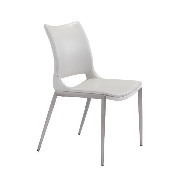 Silla  Ace - Blanco/Acero