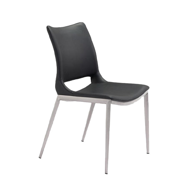 Silla  Ace - Negro/Acero