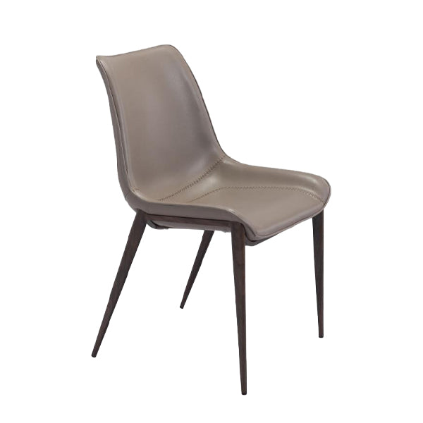 Silla  Magnus - Gris/Nuez