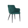 Sillón Fendi Velvet - Verde / Negro