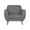 Sillón Vara - Gris claro