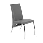 Silla Piel Vip Gris Lisa - Gris