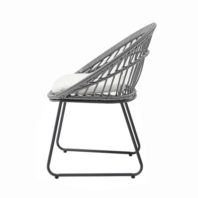 Silla para exterior Sarp - Gris