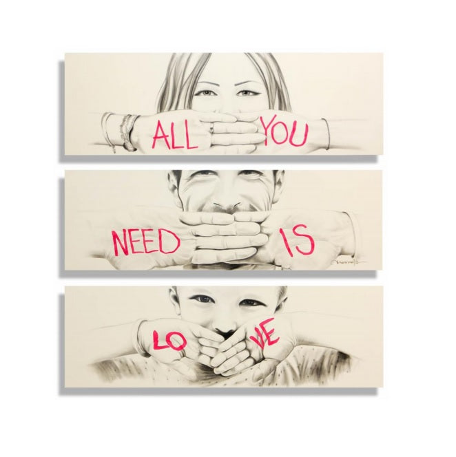 Cuadro Decorativo All You Need Is Love