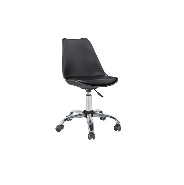 Silla New Office 3 - Negro / Plata