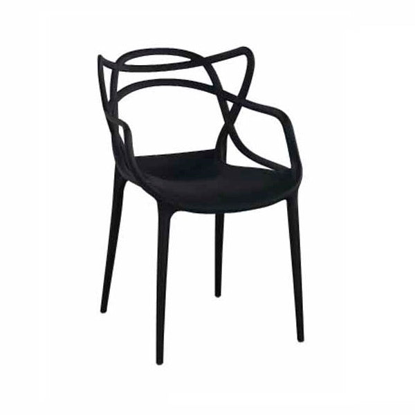 Silla Style Pvc Negra - Negro