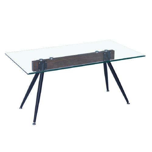Mesa de Centro Imeprial - Negro y Nogal