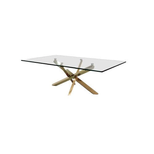 Mesa de Centro Fedora - Dorado