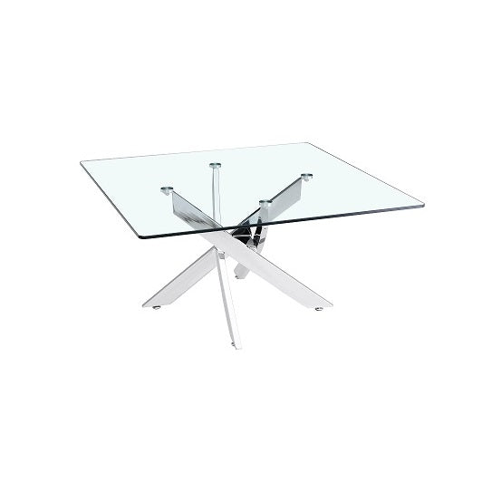 Mesa De Centro Cuadrada Loreta Np - Plata