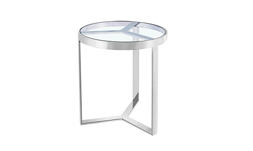Mesa Lateral Olga - Plata