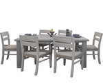 Comedor Albany 6 Sillas - Gris