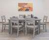 Comedor Albany 6 Sillas - Gris