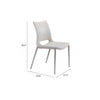Silla  Ace - Blanco/Acero