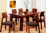 Comedor Sidney 6 Sillas - Roble