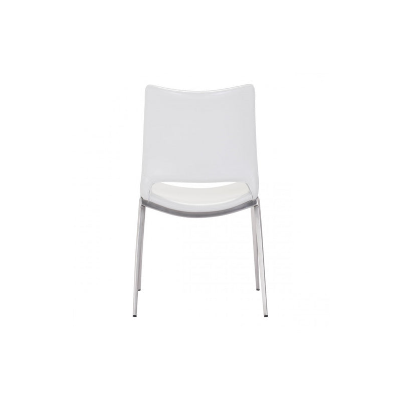 Silla  Ace - Blanco/Acero