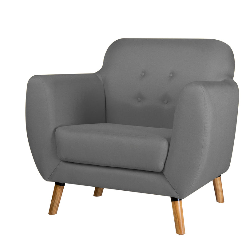 Sillón Vara - Gris claro
