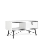 Mesa de centro Odder - Blanco y negro