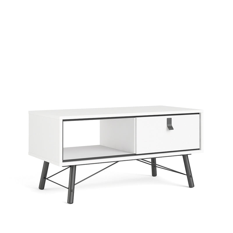 Mesa de centro Odder - Blanco y negro