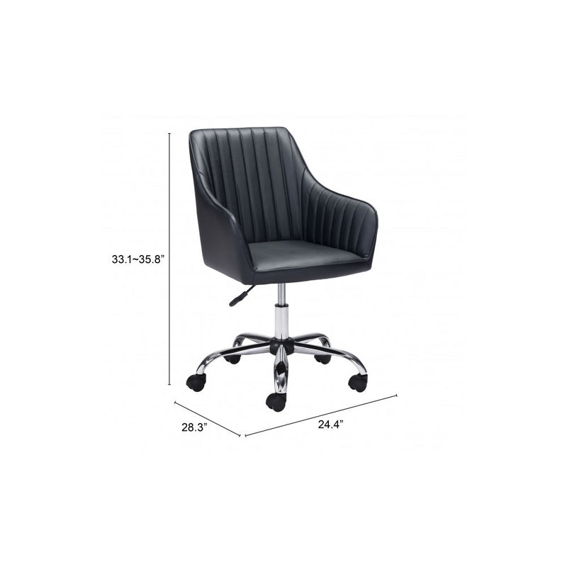 Silla de Oficina Curator - Negro