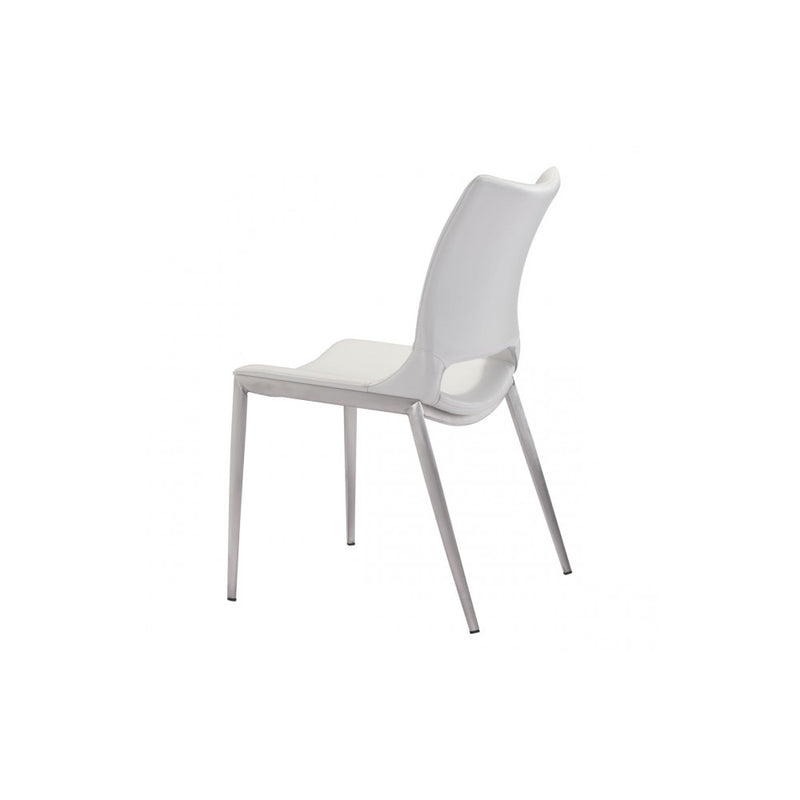 Silla  Ace - Blanco/Acero